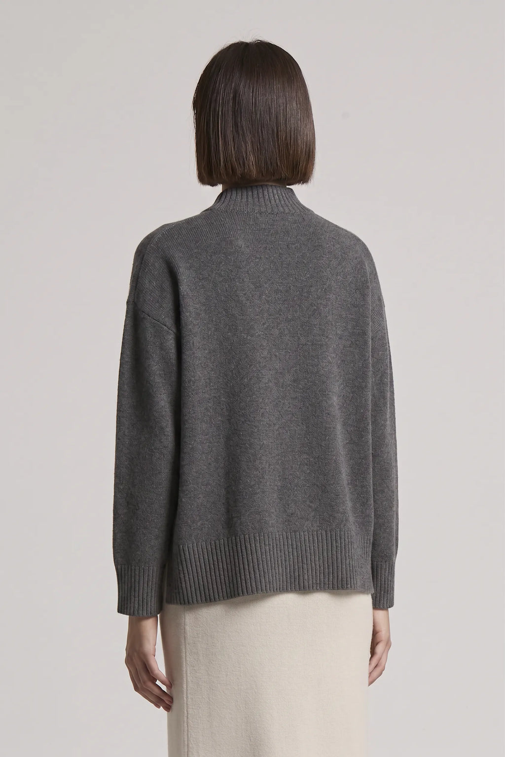 Seide Kaschmir Pullover V-Ausschnitt