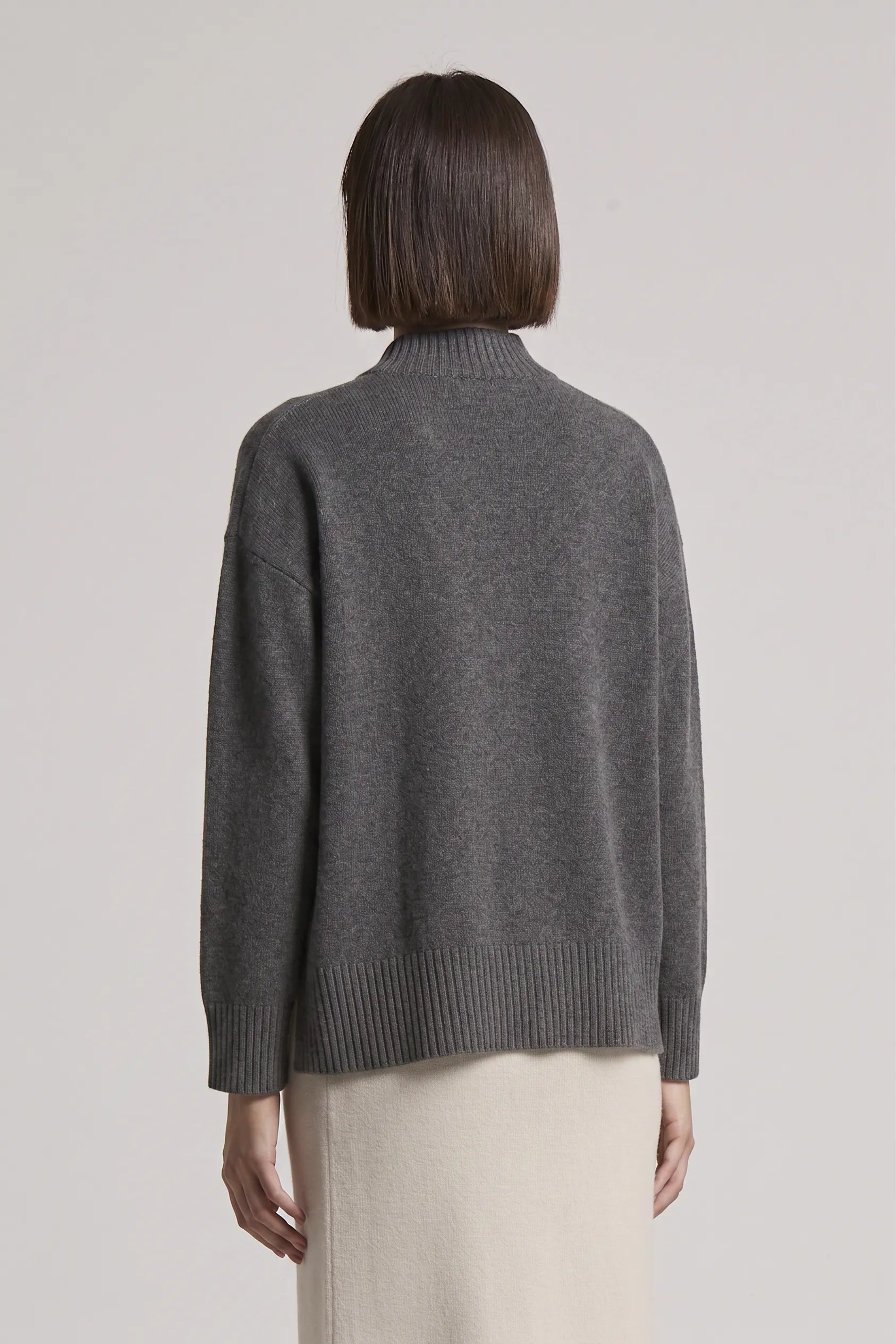 Seide Kaschmir Pullover V-Ausschnitt
