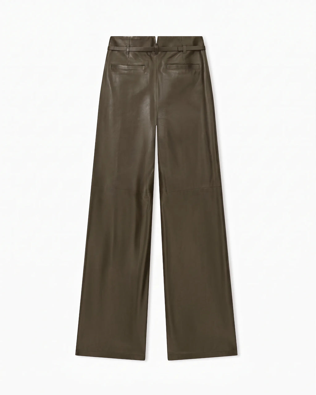 Broek van Leer met Riem