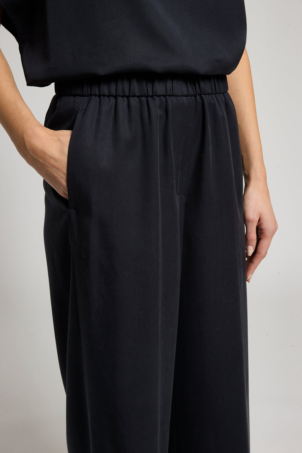 Tencel Wide-Leg Broek