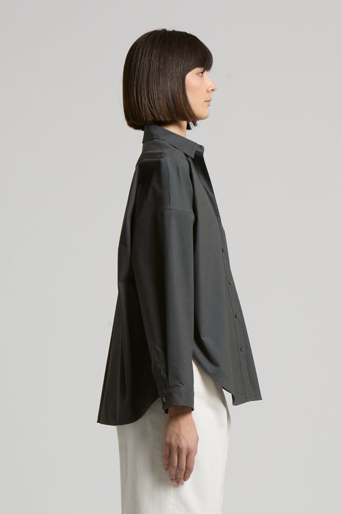 Blouse Frosted Popeline Stretch