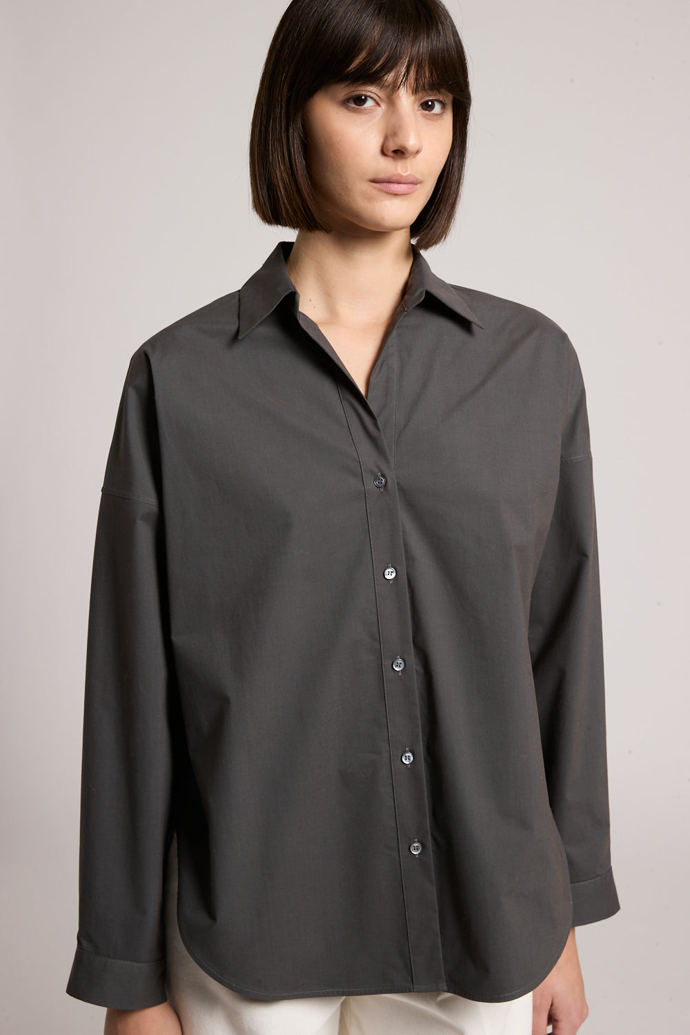 Bluse Frosted Stretch Popeline