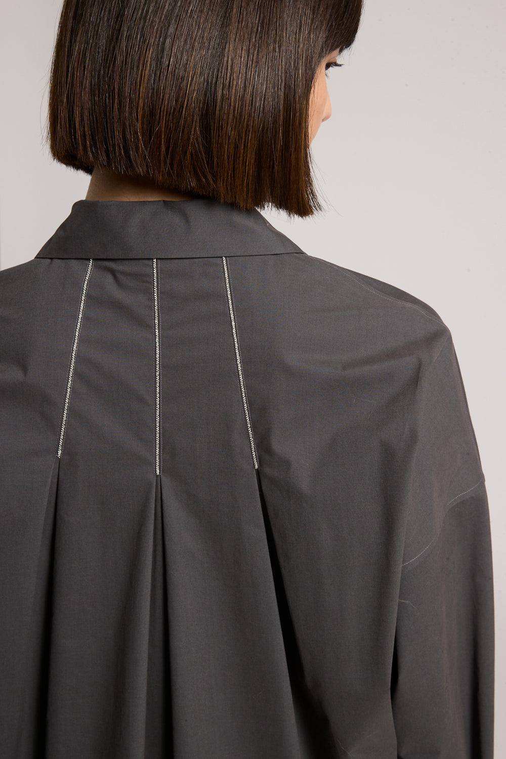 Bluse Frosted Stretch Popeline