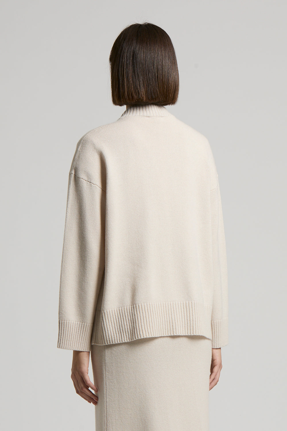 Seide Kaschmir Pullover V-Ausschnitt