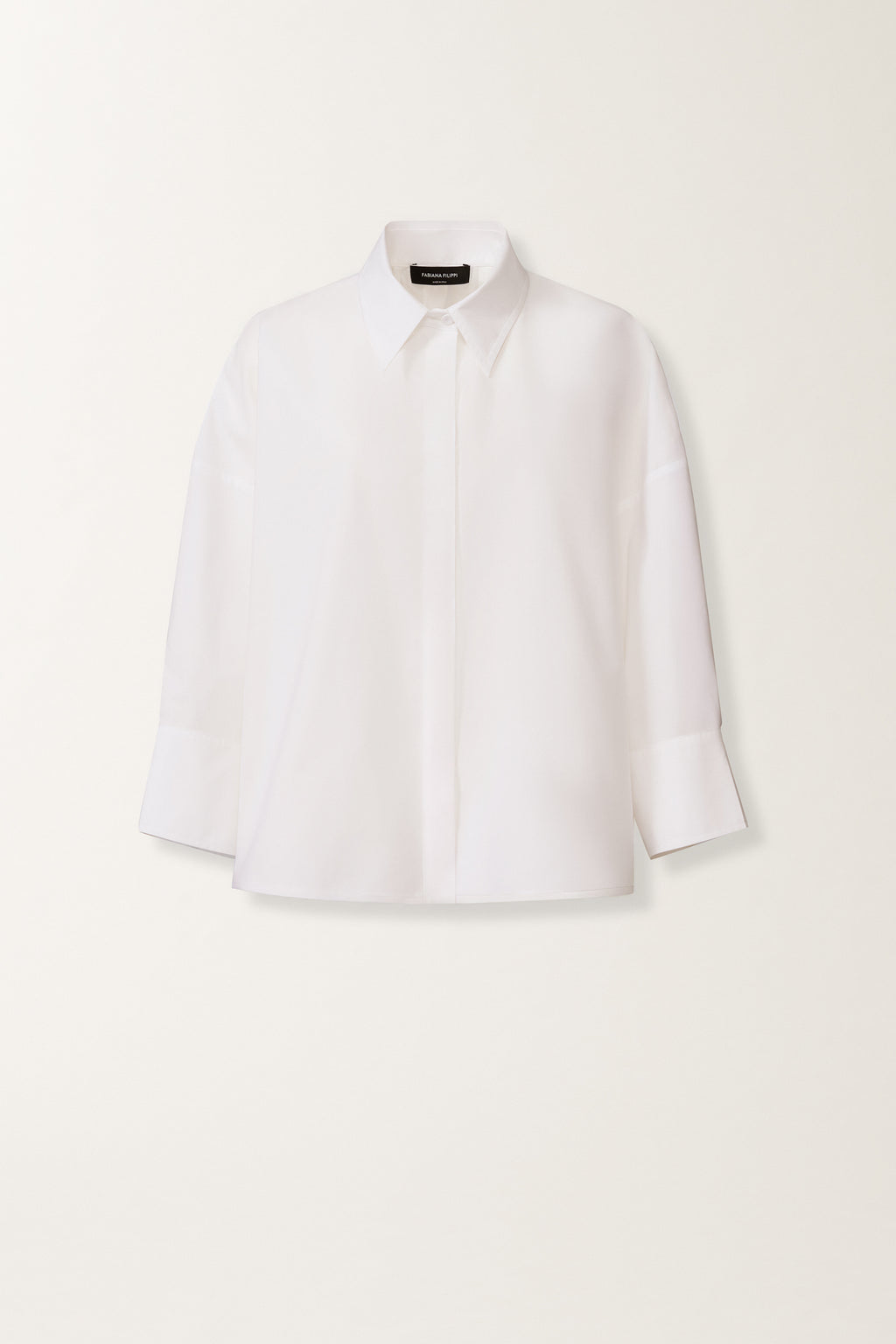 Poplin Blouse Tule Details