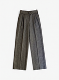 Wide-Leg Hose mit Falten