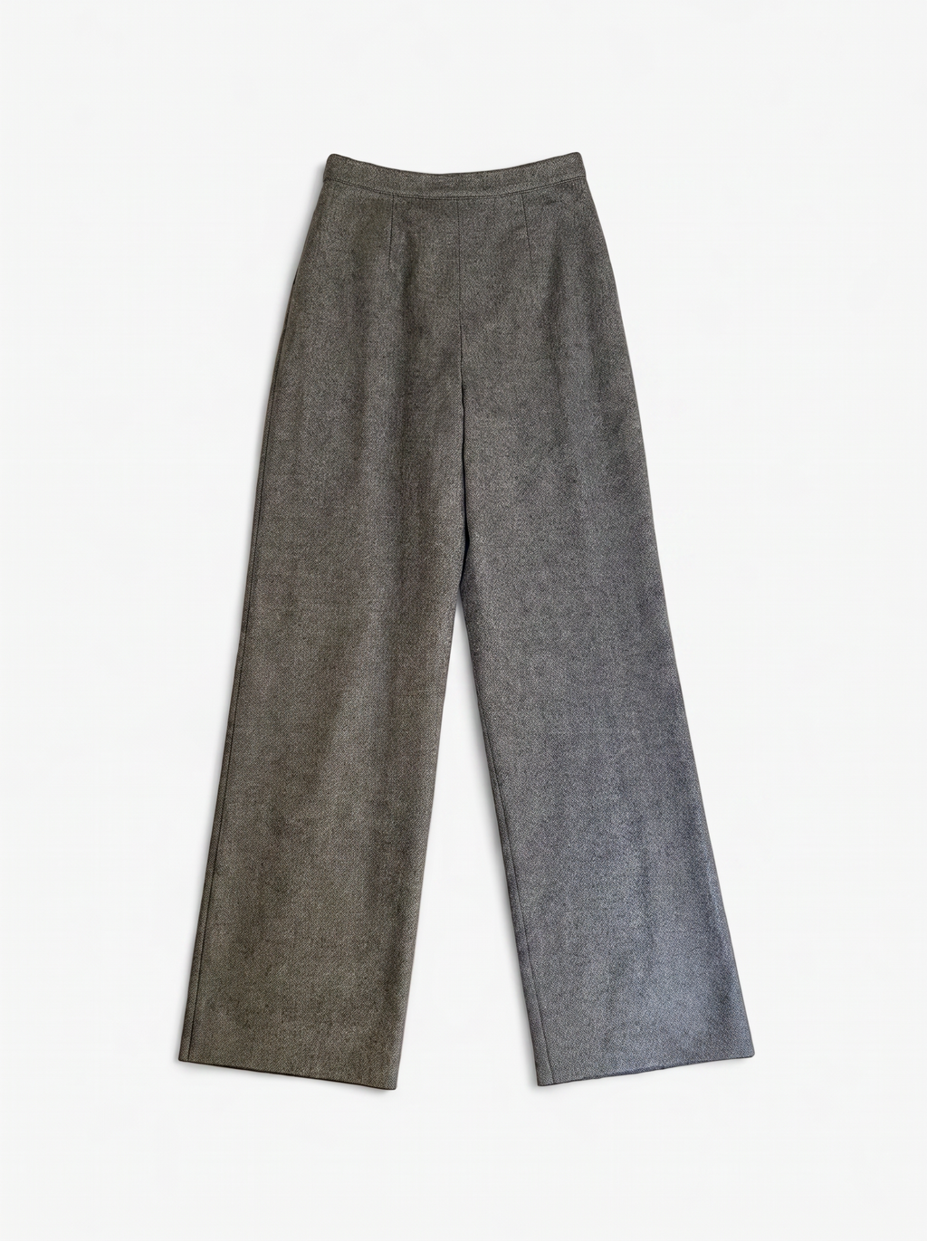 Wide-Leg Hose mit Falten