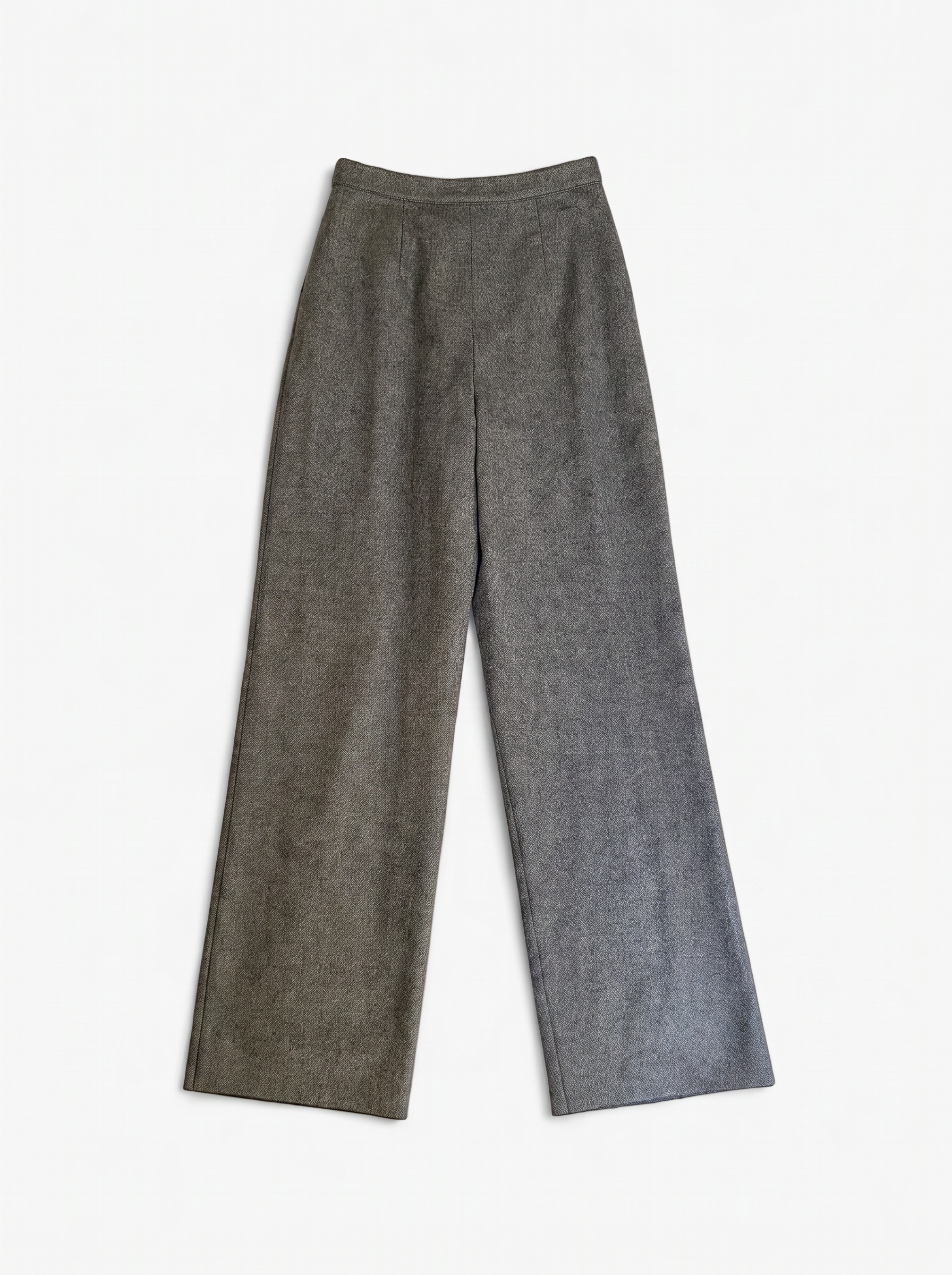 Wide-Leg Hose mit Falten
