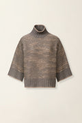 Pull Chine Col Manches Trois-Quarts