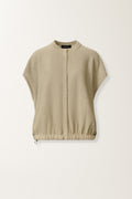 Cardigan Cropped Sequin Mouwloos
