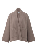 Kaschmir Strickjacke Maud Schalkragen