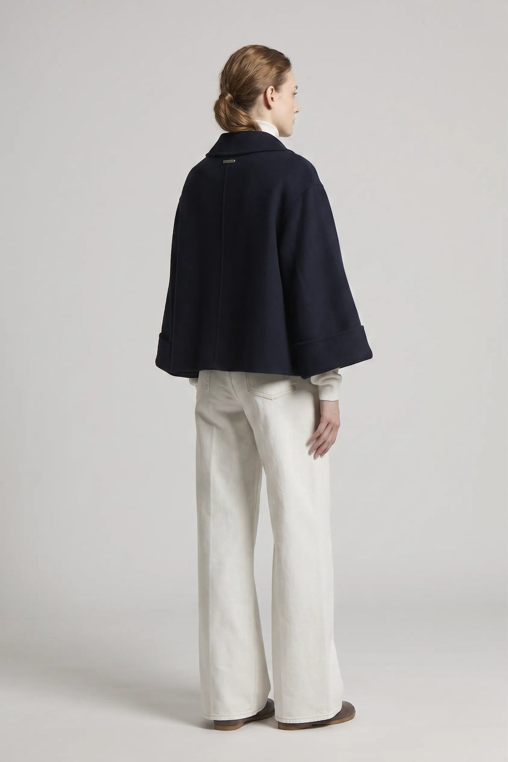 Woll Kaschmir Jacke Cropped
