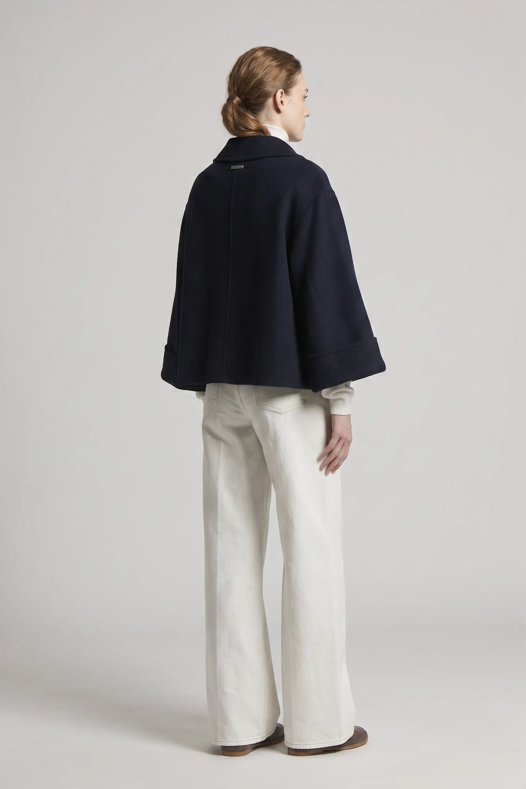 Woll Kaschmir Jacke Cropped