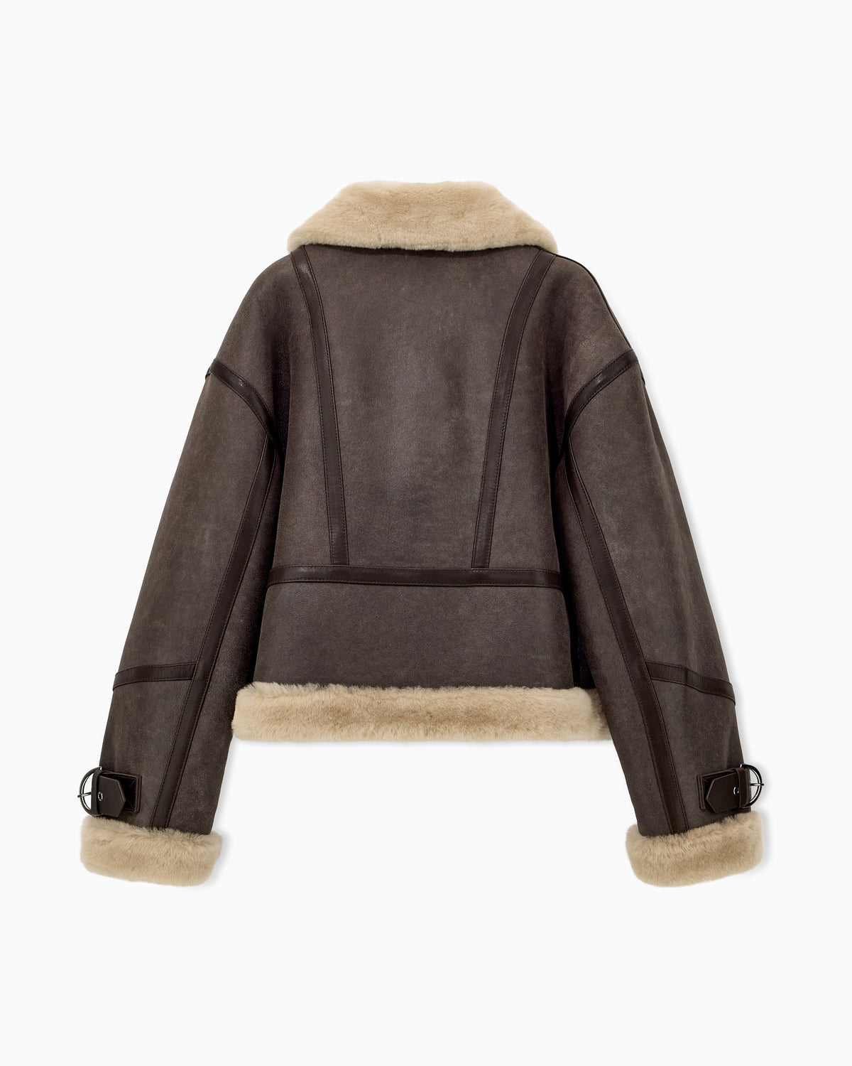 Jack van Shearling met Gespen