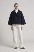 Woll Kaschmir Jacke Cropped