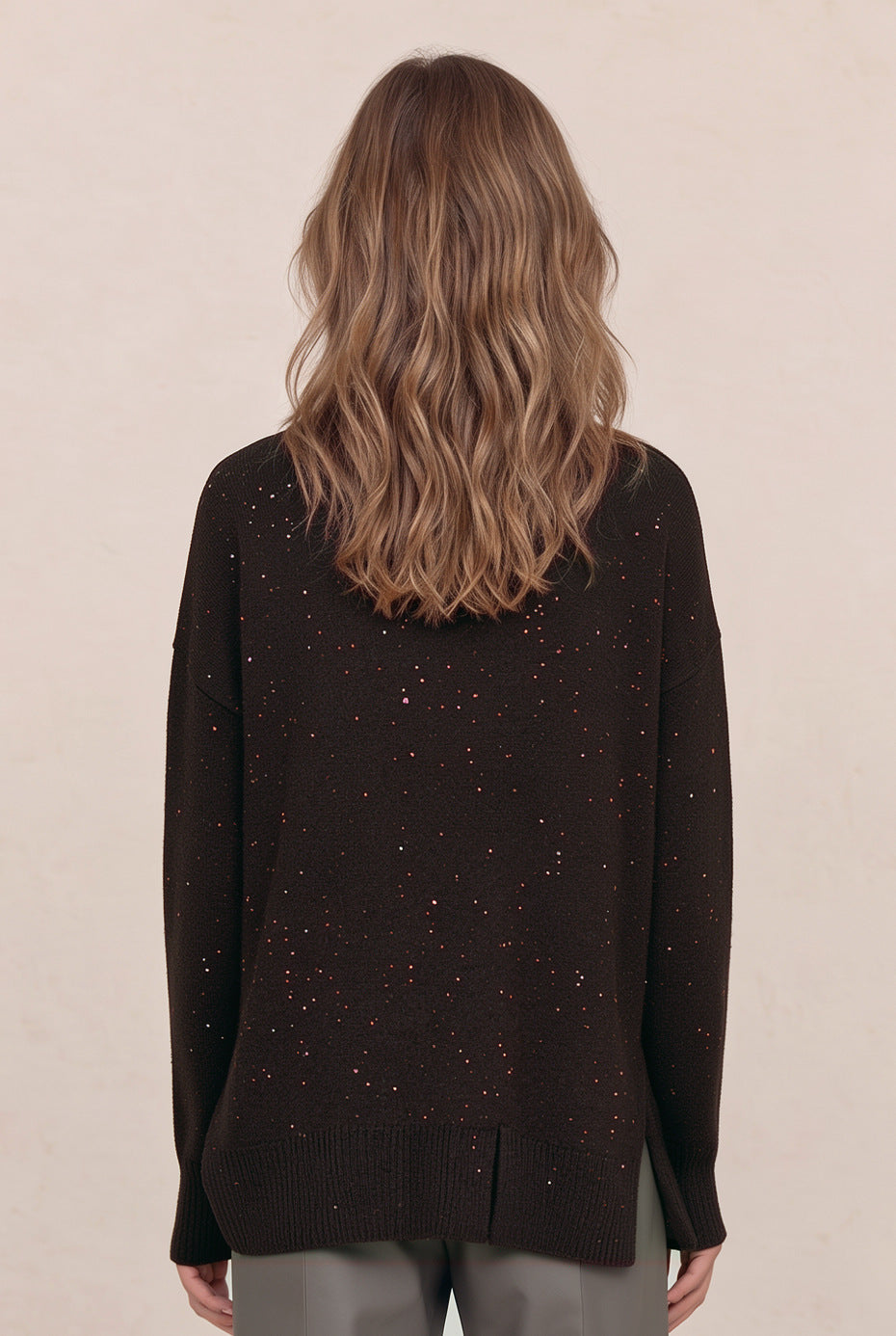 Pullover Sila mit Seitenschlitzen