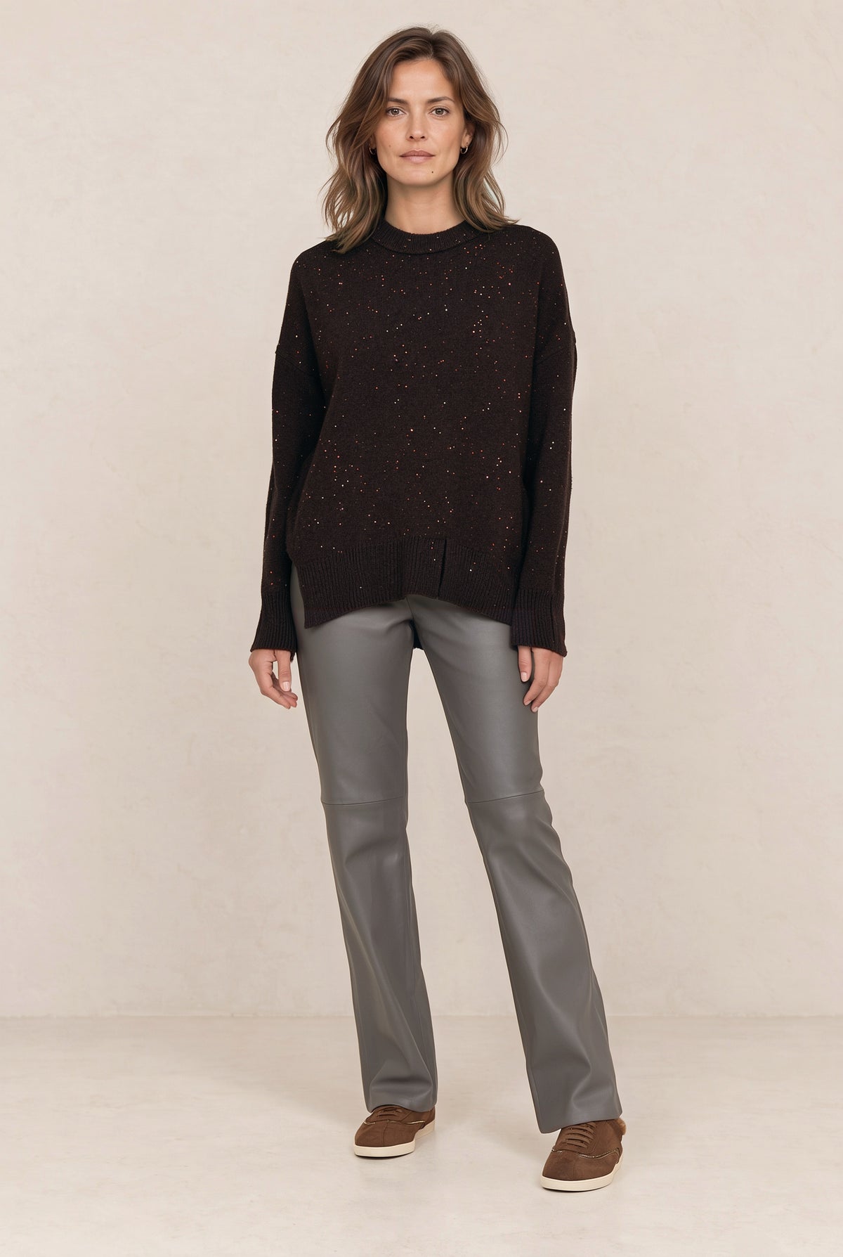 Broek Autumn van Stretch Leer