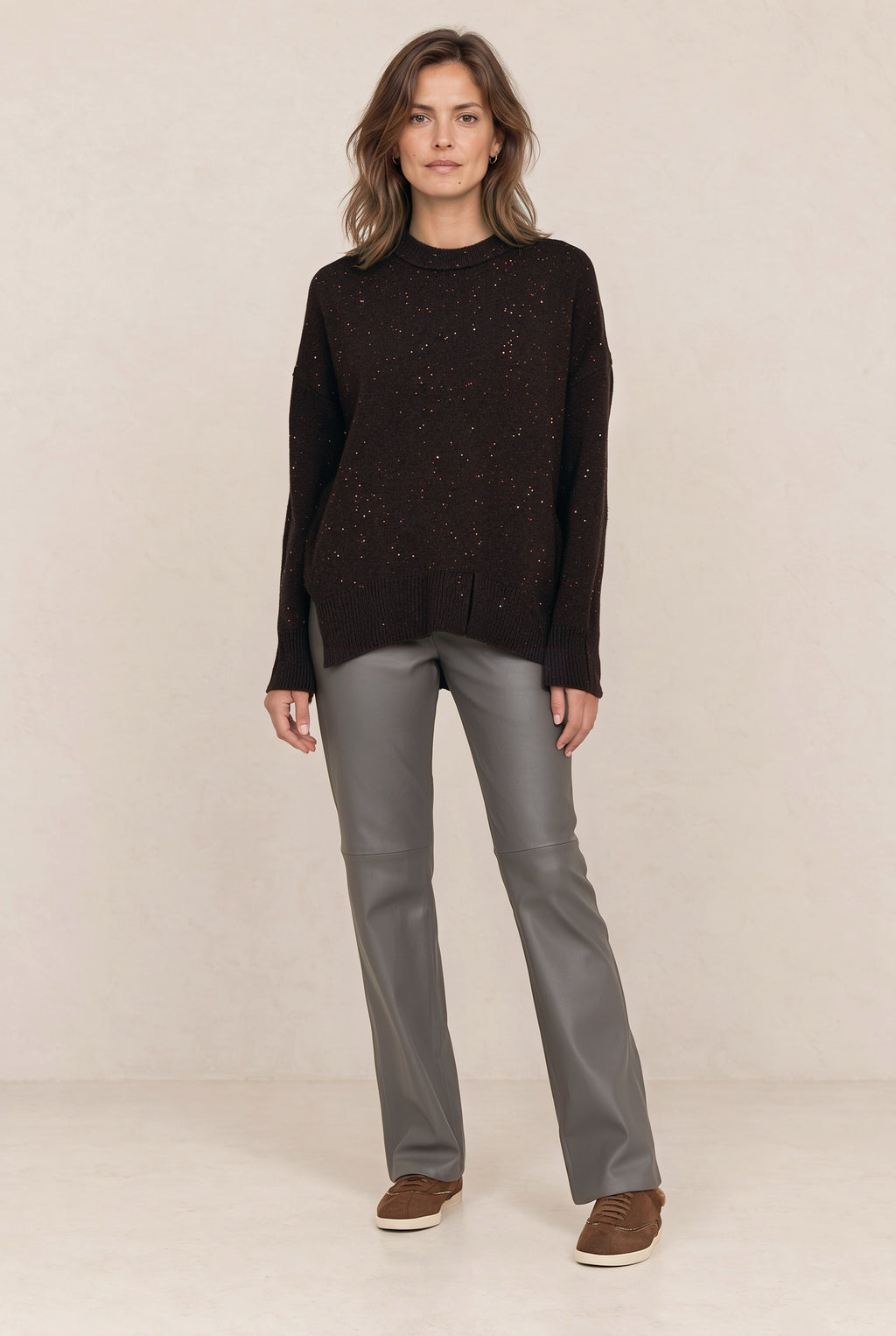 Pullover Sila mit Seitenschlitzen