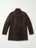 Lammy Coat Vittorio Donkerbruin