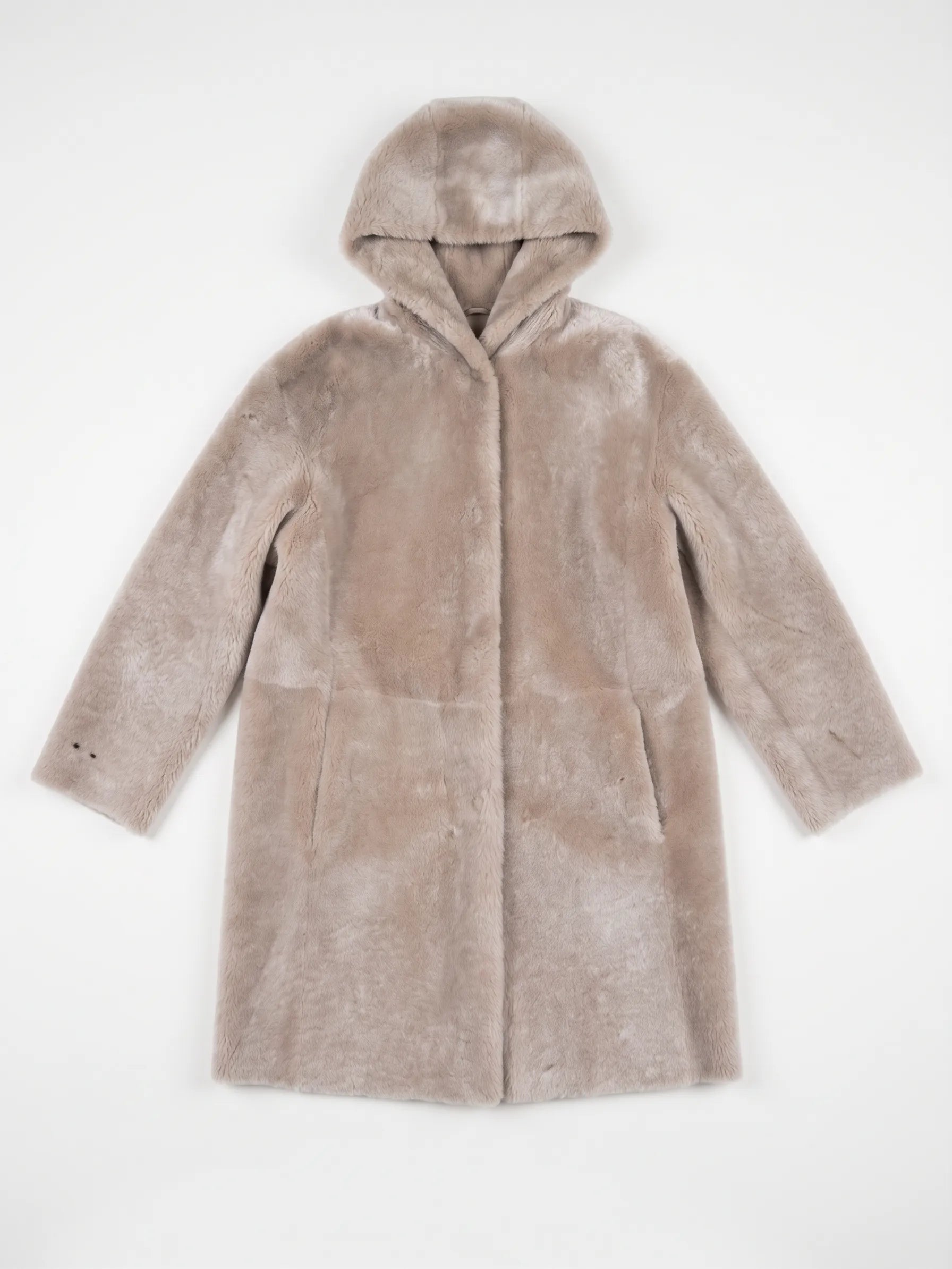 Reversible Shearling Merino Jas