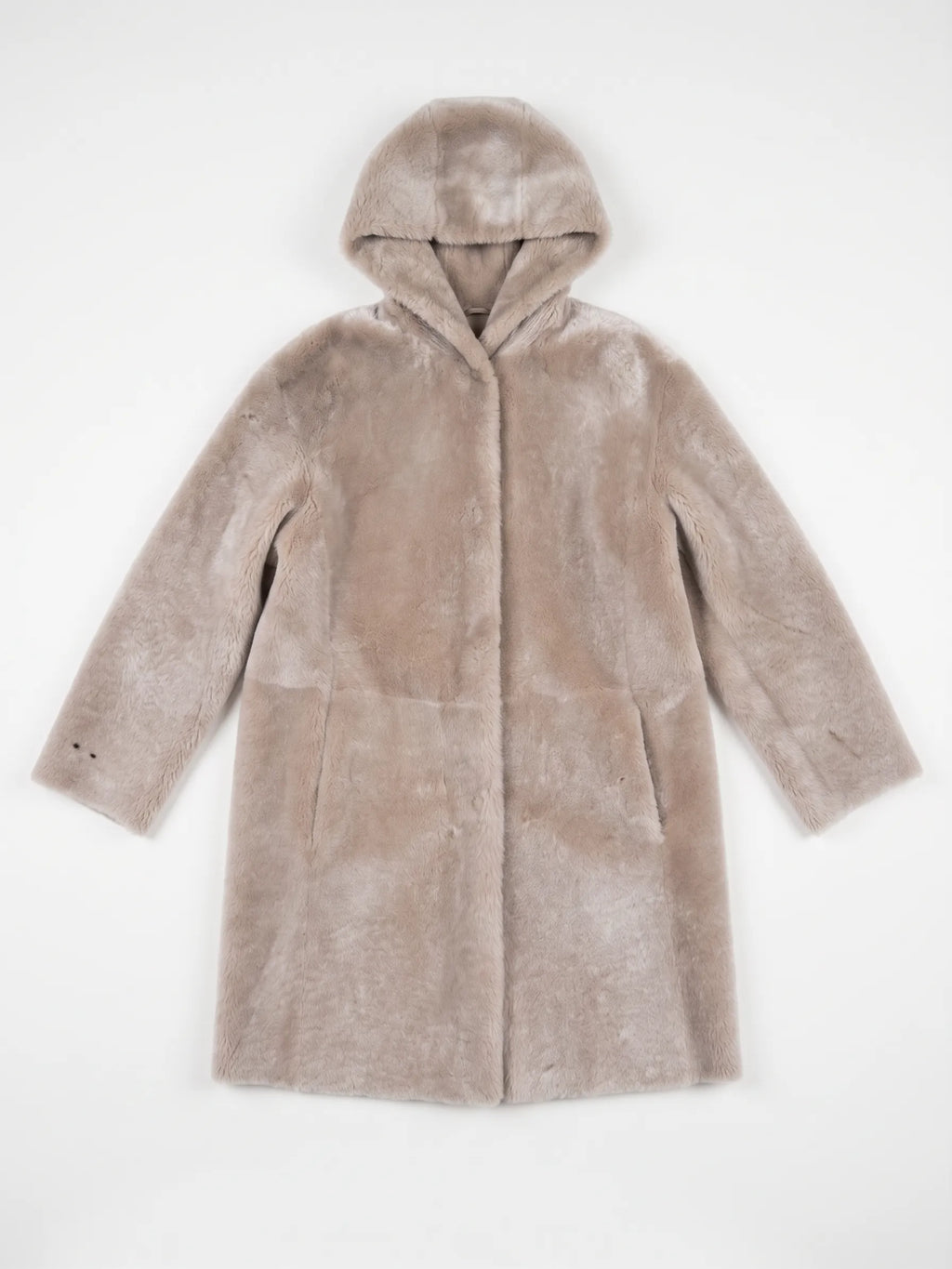 Reversible Shearling Merino Jas