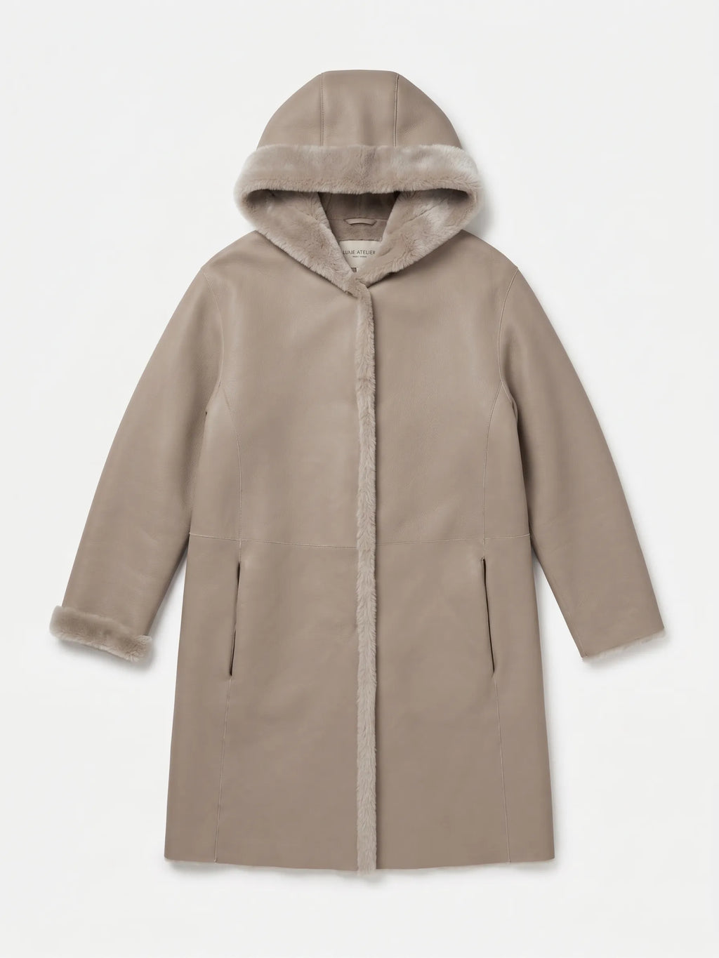 Reversible Shearling Merino Jas