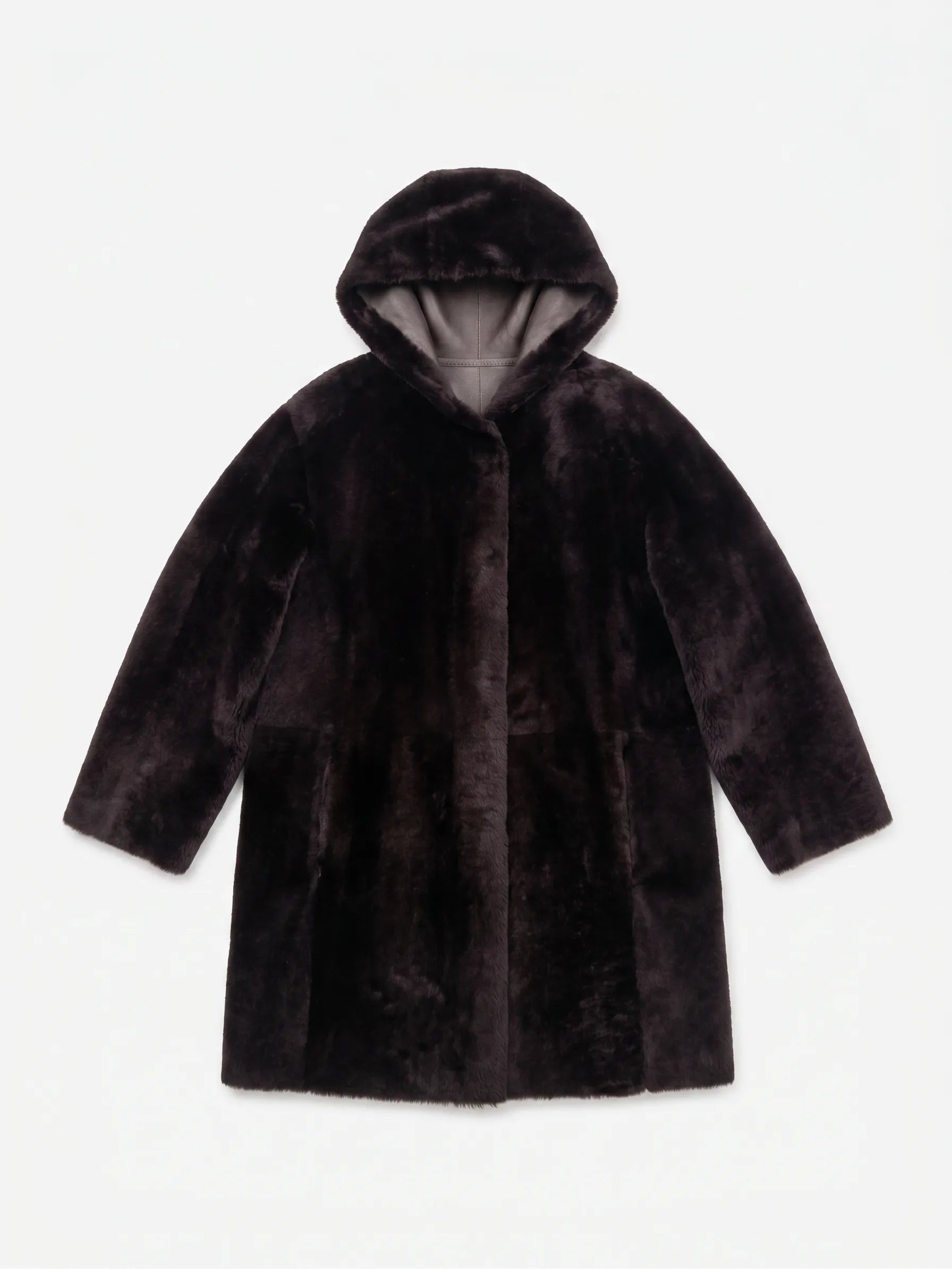 Reversible Shearling Merino Jas
